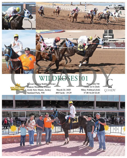 WILDROSES101 - 03-23-25 - R09 - SUN Sunland Park