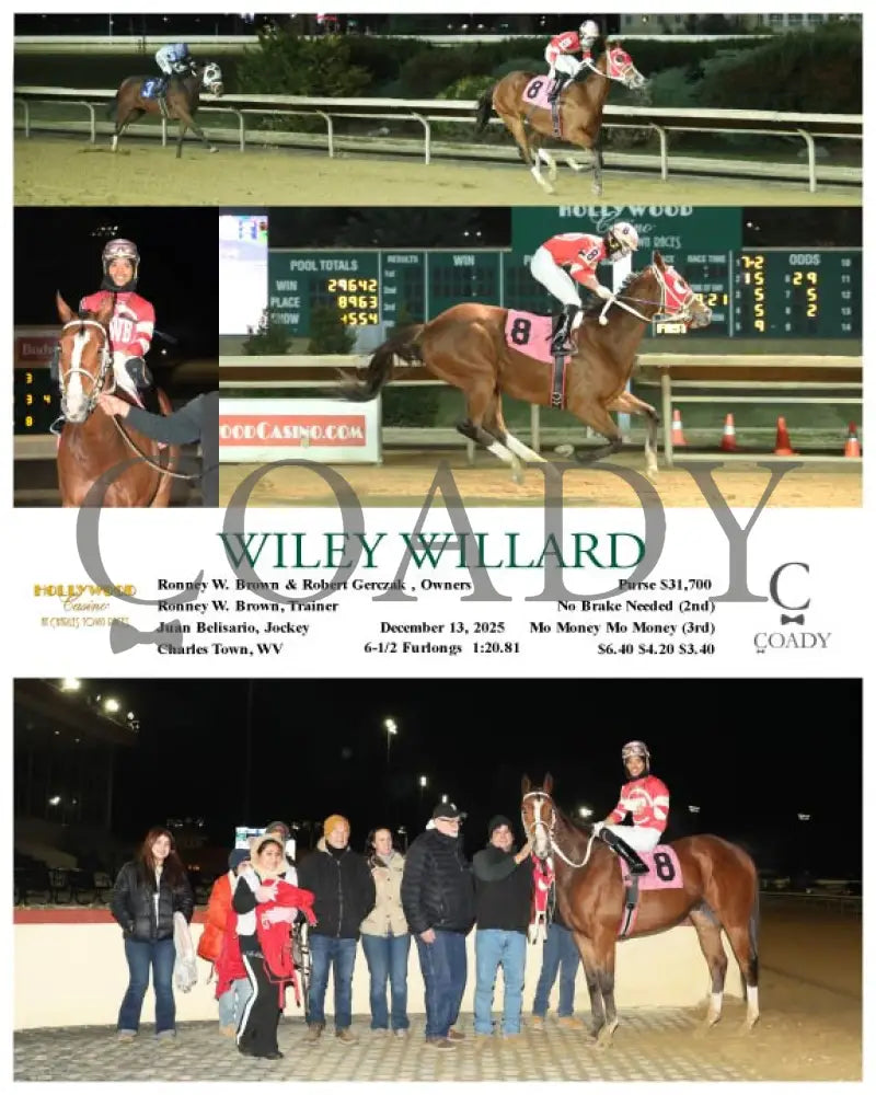 WILEY WILLARD - 12-13-25 - R05 - CT Hollywood Casino at Charles Town Races