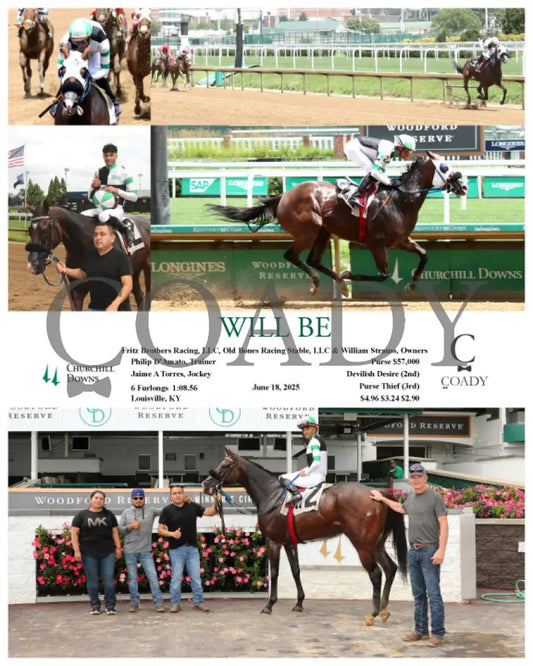 WILL BE - 061825 - Race 06 - CD Churchill Downs