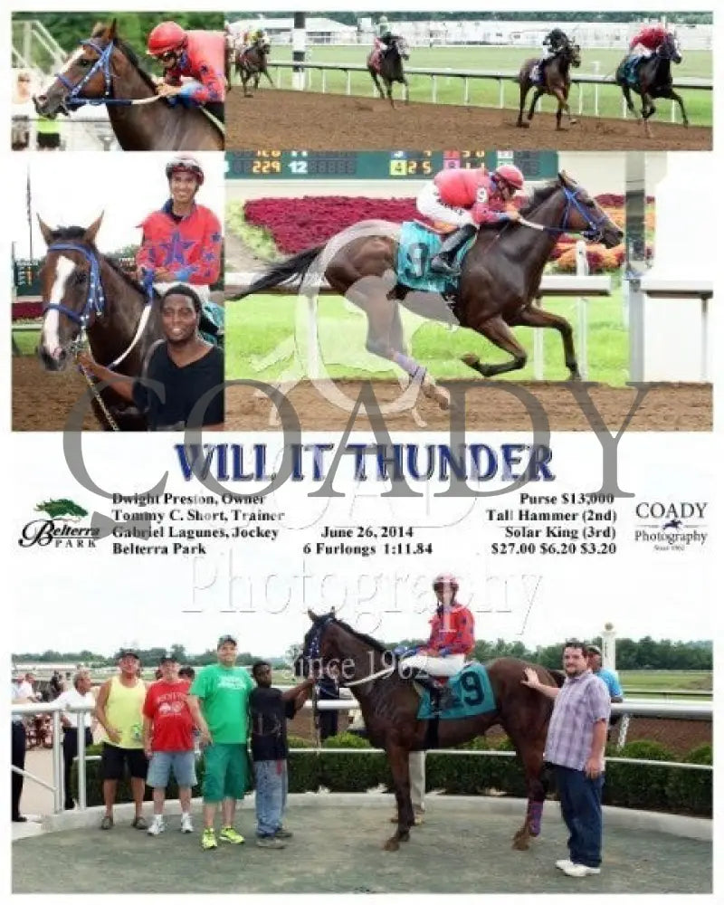 WILL IT THUNDER - 062614 - Race 08 - BTP - Coady Media - Kurtis Coady Photography