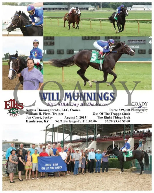 Will Munnings - 080715 Race 03 Elp Ellis Park