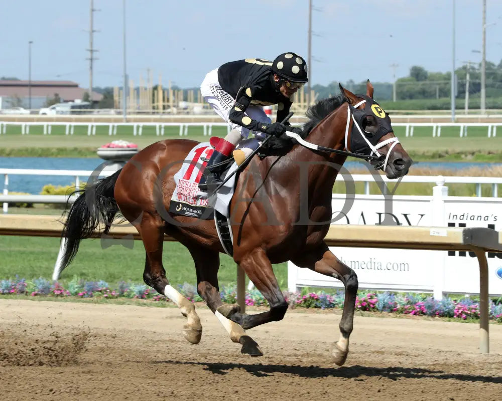 WILLY D’S - Michael G Schaefer Memorial - 07-05-25 - R09 - Horseshoe Indiana - Finish 02 - Ashleigh Schlitt Indiana