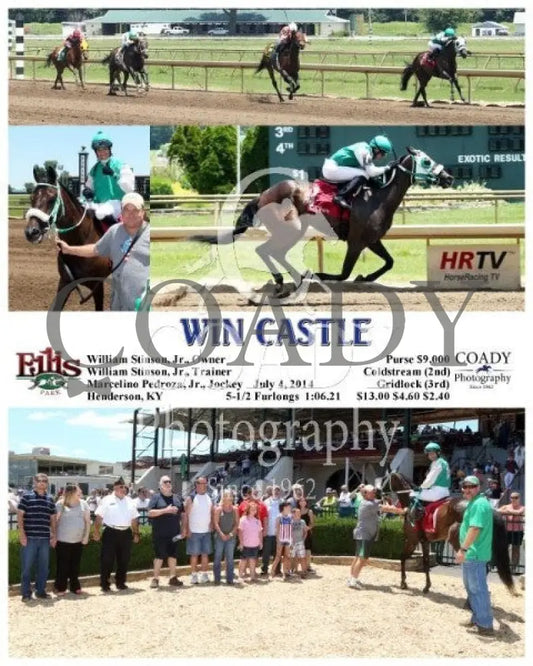 Win Castle - 070414 Race 01 Elp Ellis Park