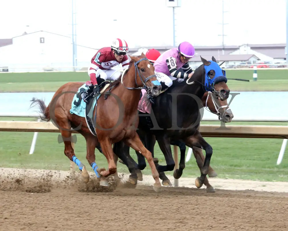 WIN ME OVER - The Brian Elmore Overnight Handicap - 04-15-25 - R07 - Horseshoe Indiana - Finish 02 - Sammantha Pagels