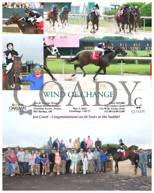 Wind Of Change - 05-05-24 R06 Op Oaklawn Park