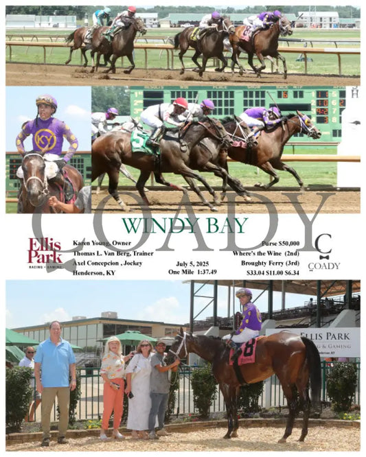 WINDY BAY - 070525 - Race 06 - ELP Ellis Park