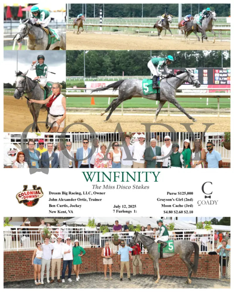 WINFINITY - The Miss Disco Stakes - 07-12-25 - R05 - CNL - Coady Media - Kurtis Coady Photography