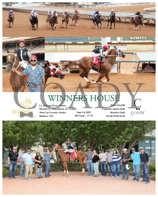 WINNERS HOUSE - 06-14-25 - R04 - RUI Ruidoso Downs
