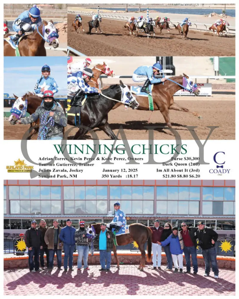Winning Chicks - 01-12-25 R02 Sun Turfway Park