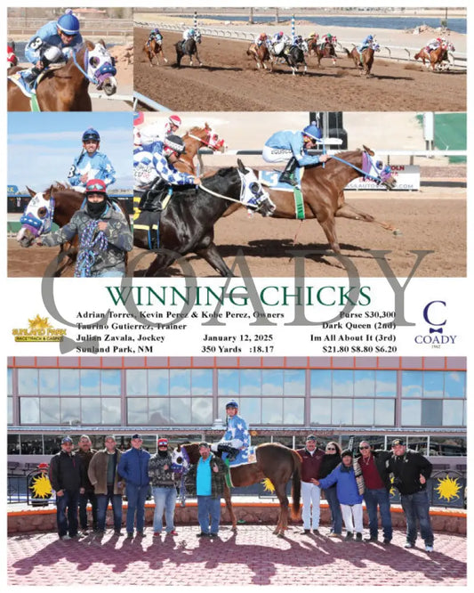 Winning Chicks - 01-12-25 R02 Sun Turfway Park
