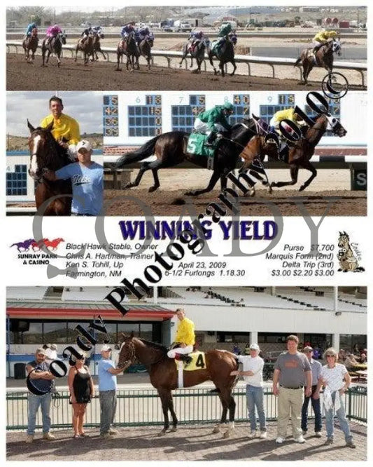 Winning Yield - 4 23 2009 Sunray Park
