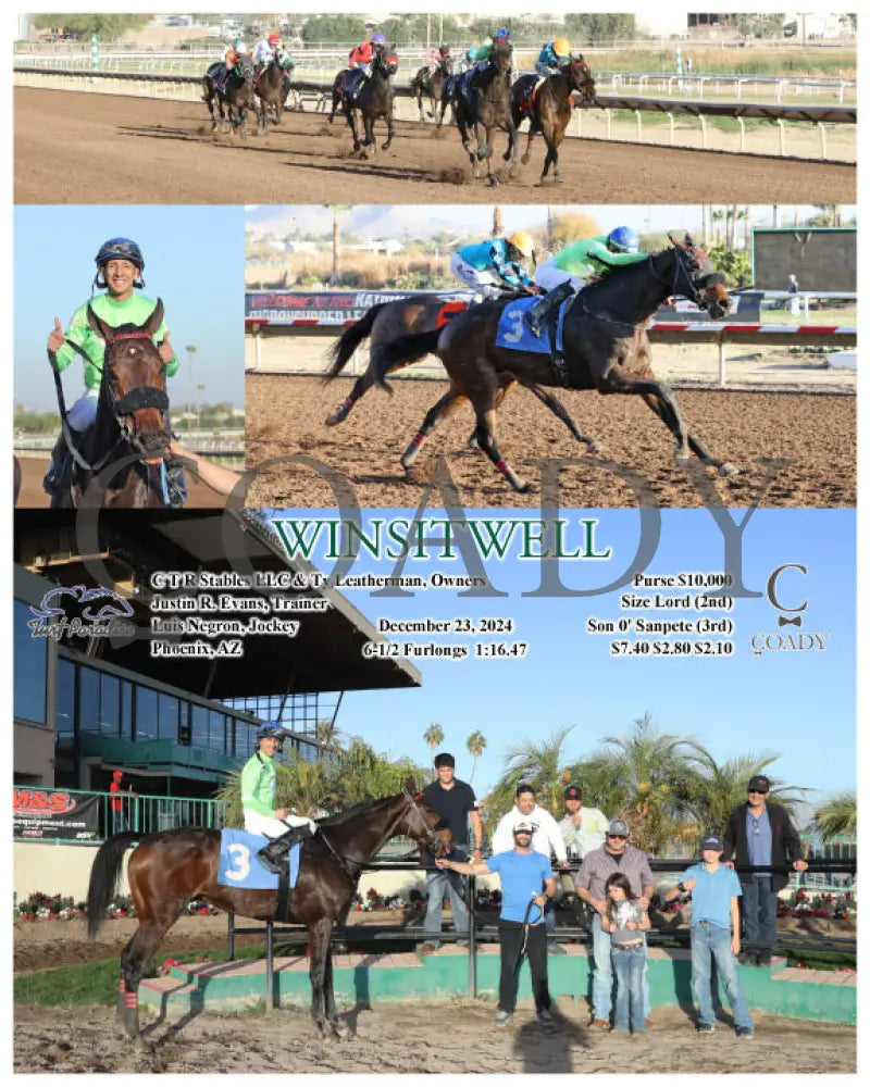 Winsitwell - 12-23-24 R08 Tup Turf Paradise