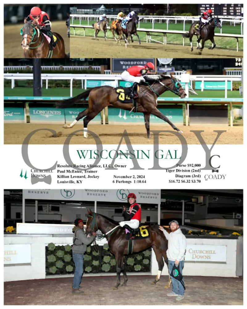 Wisconsin Gal - 110224 Race 11 Cd Churchill Downs