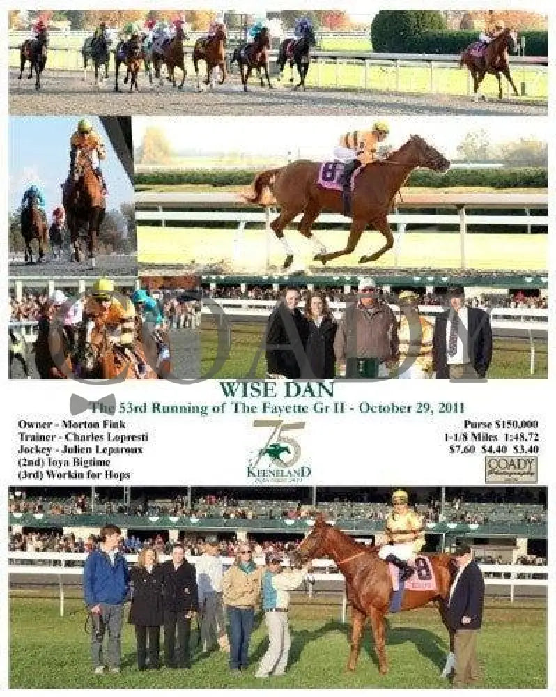 Wise Dan - 102911 Keeneland
