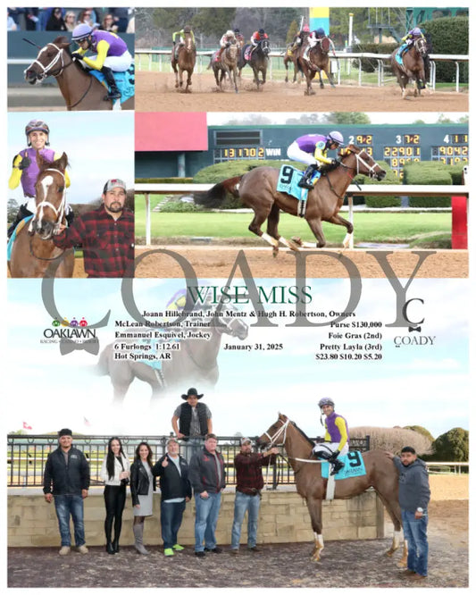 Wise Miss - 01-31-25 R06 Op Oaklawn Park
