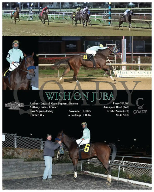 WISH ON JUBA - 11-11-25 - R03 - MNR - Coady Media - Kurtis Coady Photography