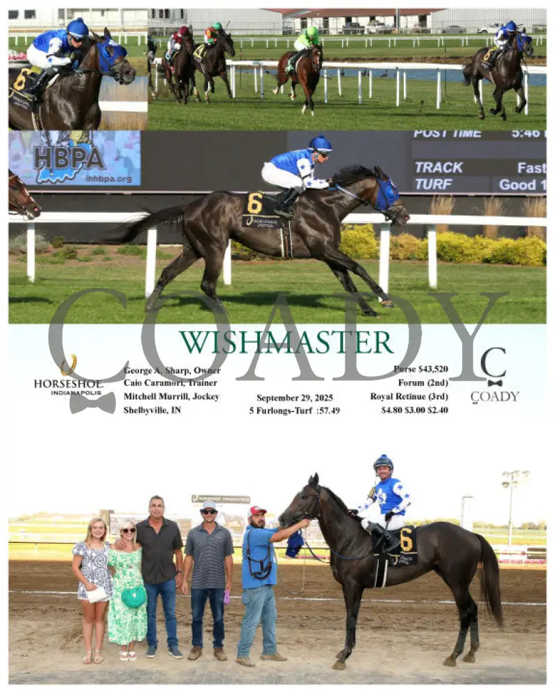 WISHMASTER - 09-29-25 - R07 - IND Indiana Grand