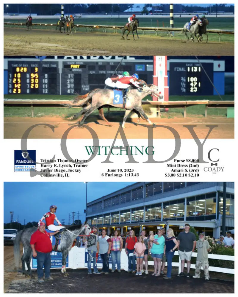 Witching - 06-10-23 R03 Fan Fanduel Sportsbook Horse Racing