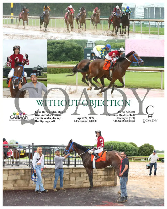 Without Objection - 042824 Race 02 Op Oaklawn Park