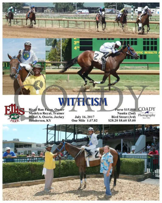 Witticism - 071617 Race 04 Elp Ellis Park