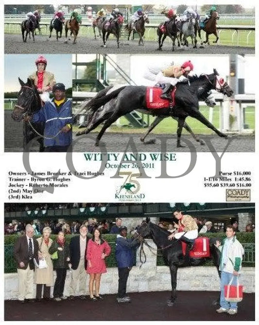 Witty And Wise - 102611 Keeneland