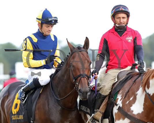WOLFIE'S DYNAGHOST - The Bert Allen Handicap - 09-13-25 - CNL - Post Parade 01 - Coady Media - Kurtis Coady Photography