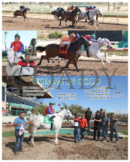 Woman In Gold - 02-04-25 R02 Tup Turf Paradise