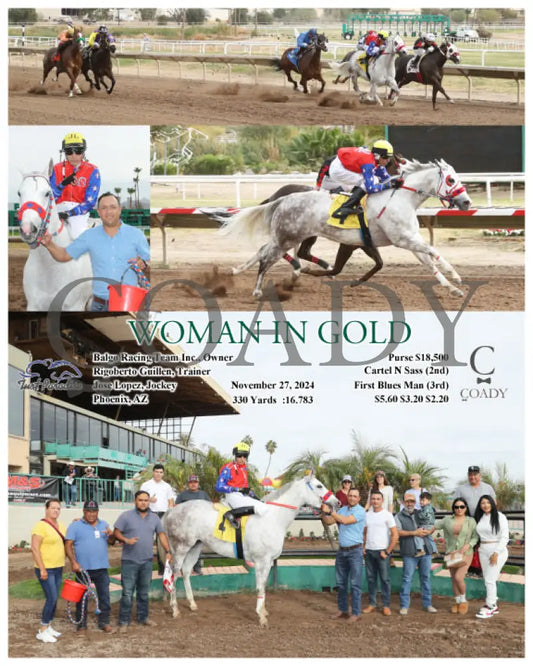 Woman In Gold - 11-27-24 R02 Tup Turf Paradise