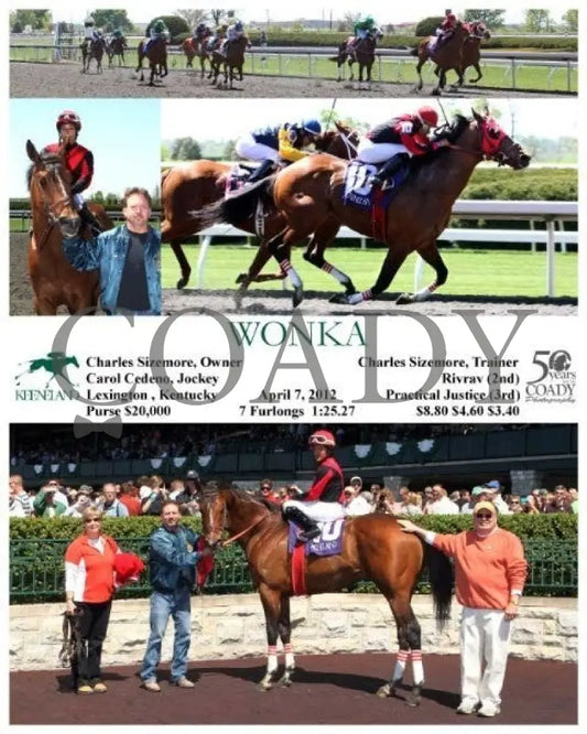Wonka - 040712 Race 01 Keeneland