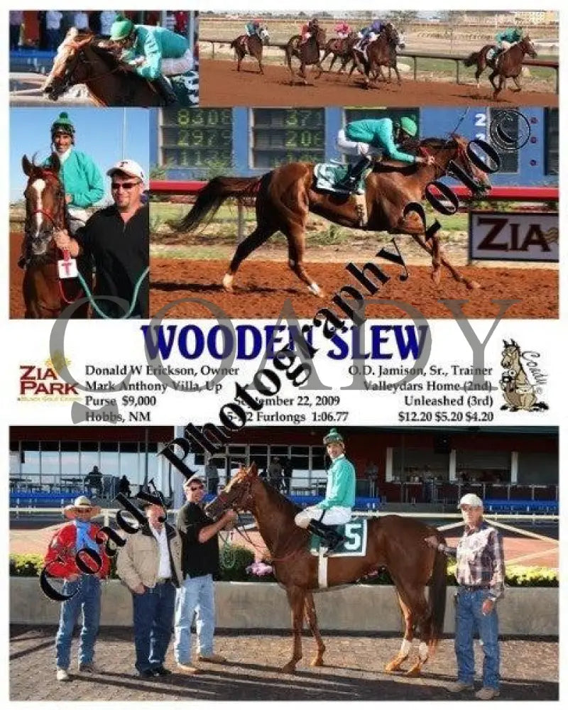 Wooden Slew - 9 22 2009 Zia Park