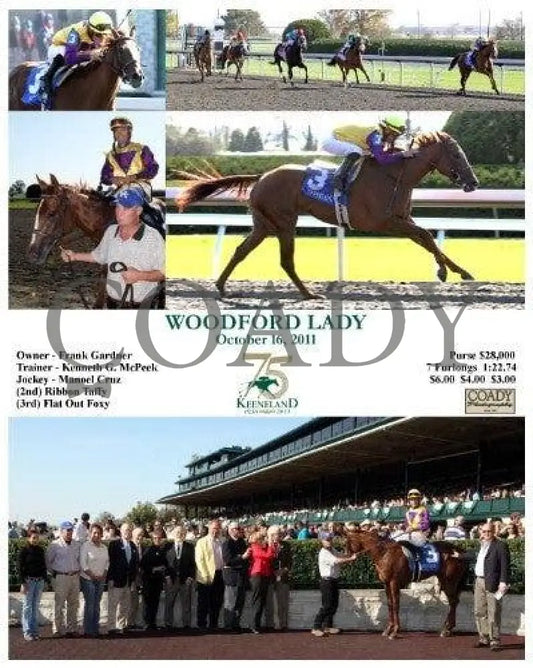 Woodford Lady - 101611 Keeneland