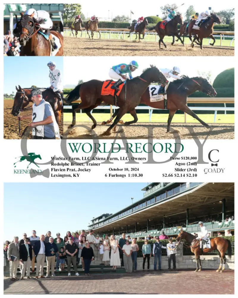 World Record - 10-10-24 R09 Kee Keeneland