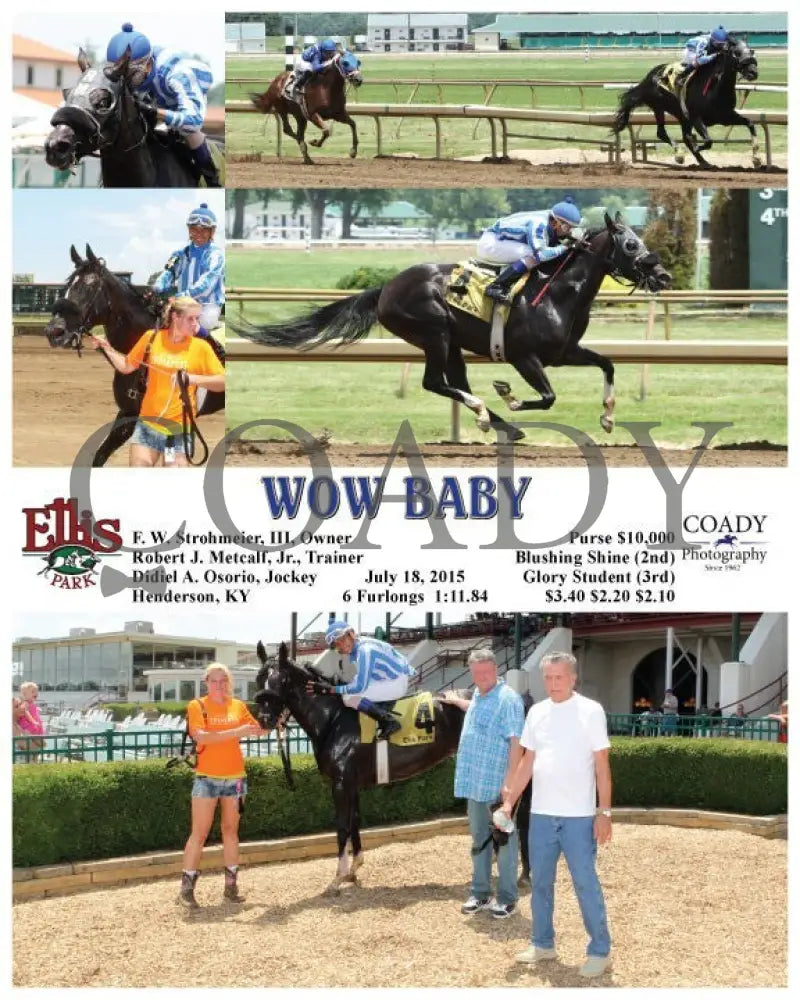 Wow Baby - 071815 Race 02 Elp Ellis Park