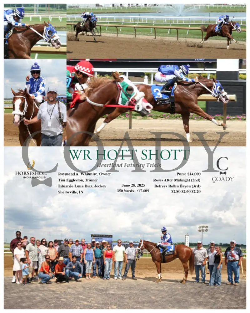 WR HOTT SHOTT - Heartland Futurity Trials - 06-28-25 - R11 - IND Indiana Grand