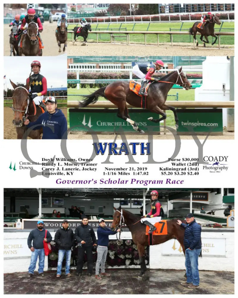Wrath - 11-21-19 R01 Cd Churchill Downs