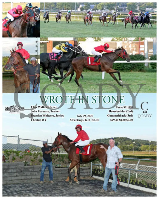 WROTE IN STONE - 07-29-25 - R02 - MNR Mountaineer Park
