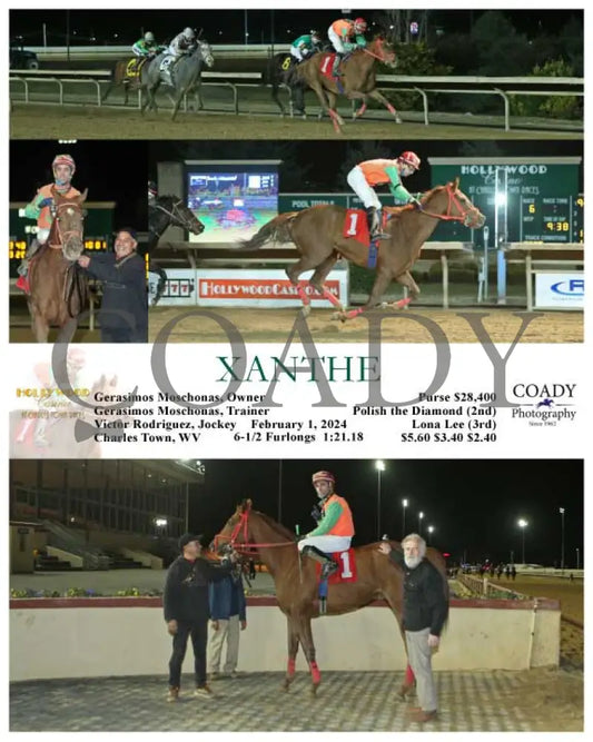 Xanthe - 02-01-24 R06 Ct Hollywood Casino At Charles Town Races