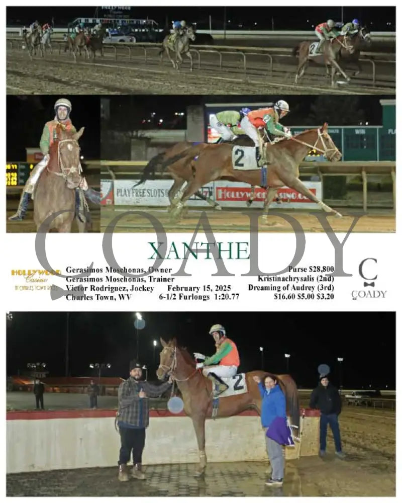 XANTHE - 02-15-25 - R04 - CT Hollywood Casino at Charles Town Races