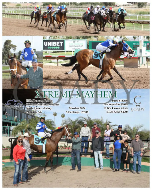 Xtreme Mayhem - 03 - 06 - 24 R06 Tup Turf Paradise