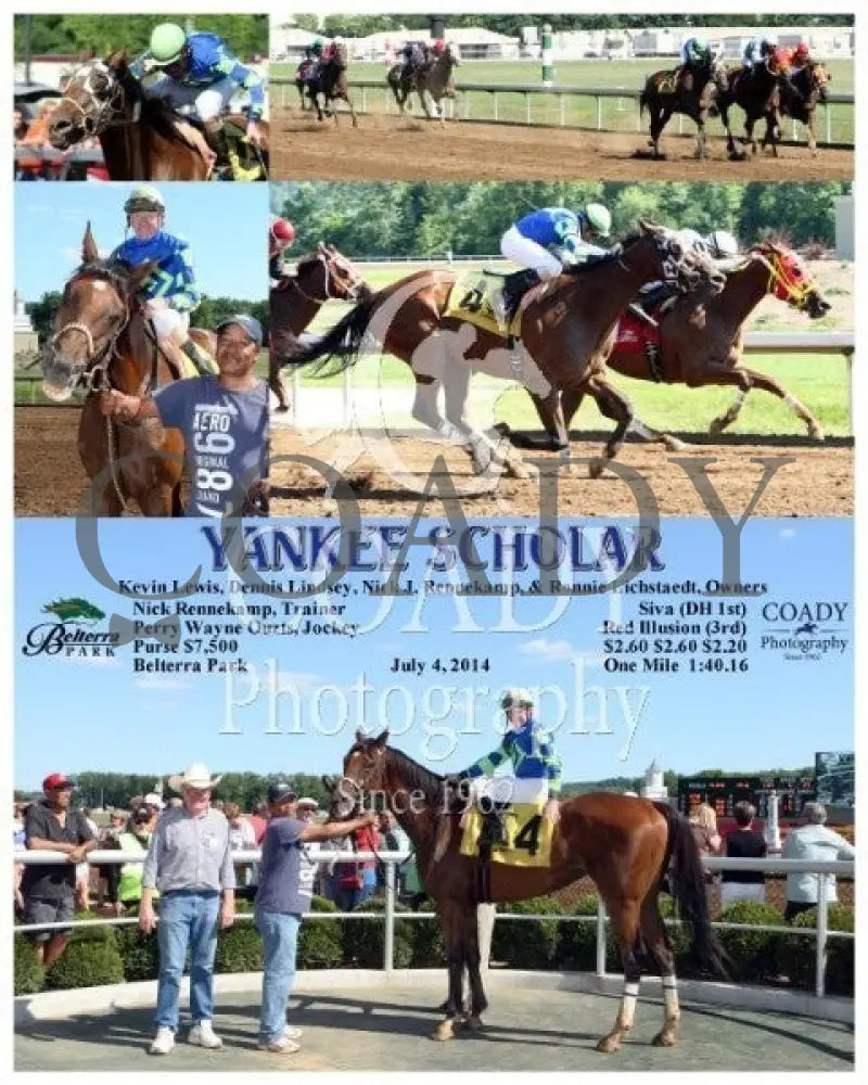 Yankee Scholar - 070414 Race 05 Btp Belterra Park