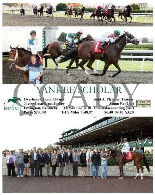 Yankee Scholar - 10/24/2010 Keeneland