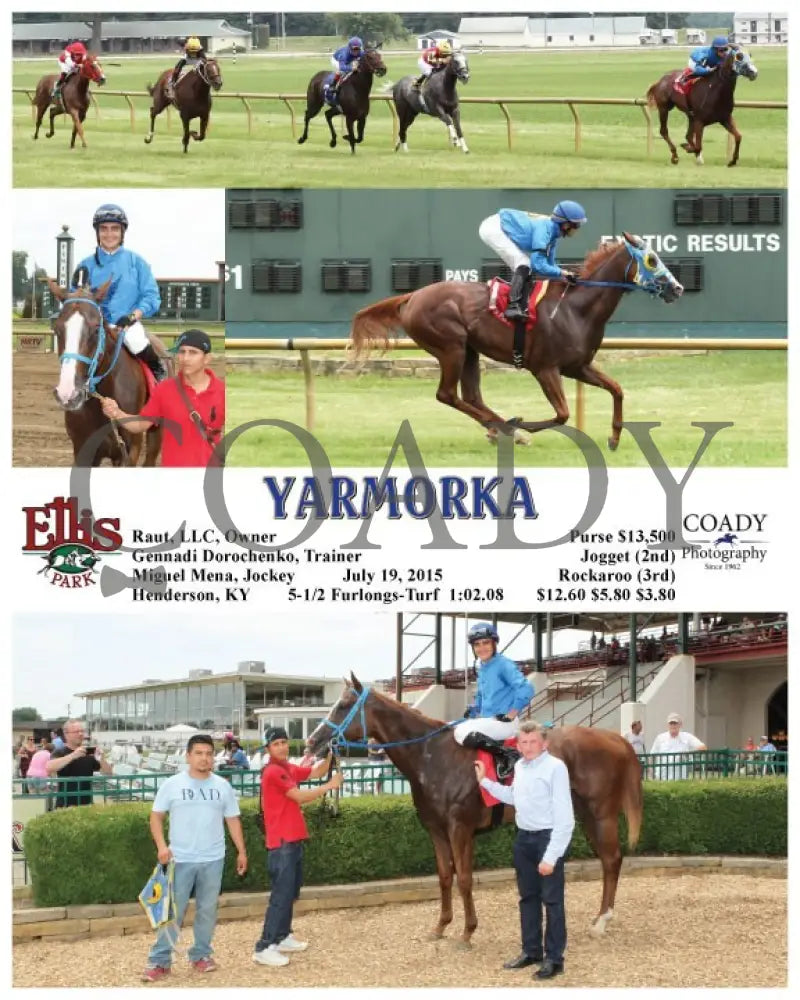 Yarmorka - 071915 Race 1 Elp Ellis Park