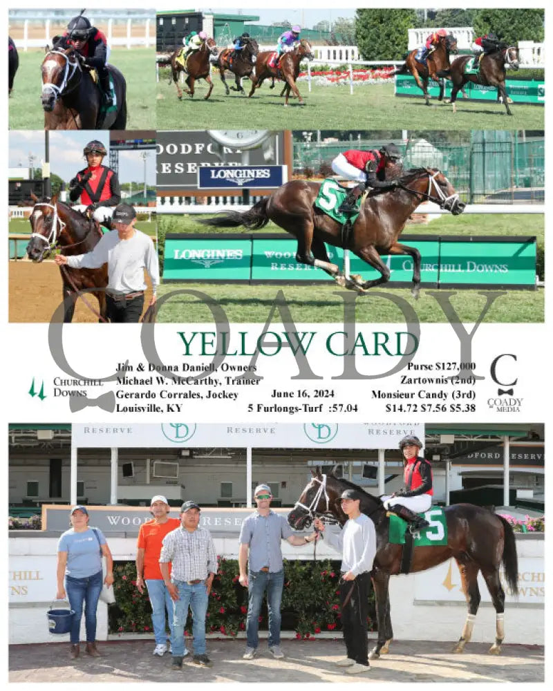 Yellow Card - 06-16-24 R10 Cd Canterbury Park