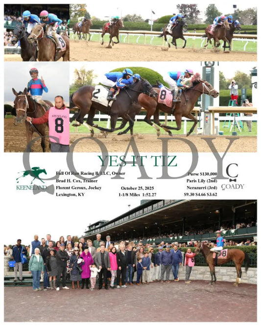YES IT TIZ - 102525 - Race 07 - KEE Keeneland