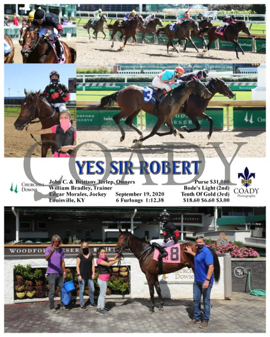 Yes Sir Robert - 09-19-20 R01 Cd Churchill Downs