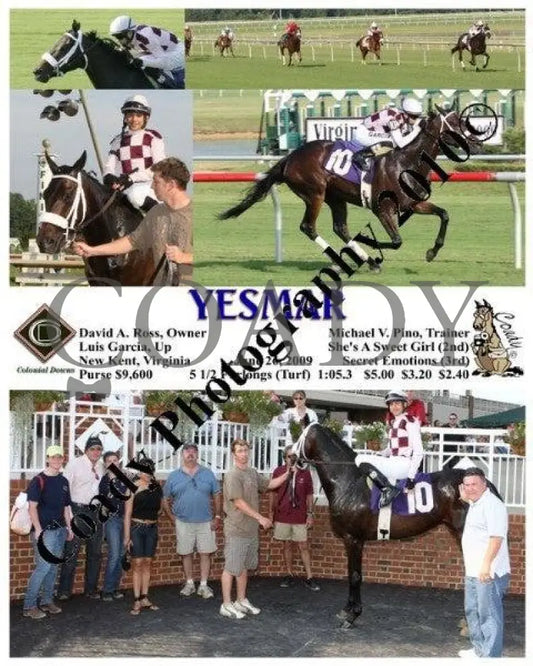 Yesmar - 6 26 2009 Colonial Downs