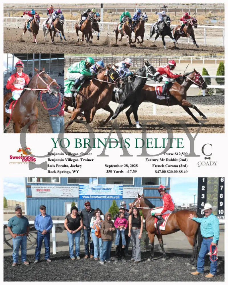 YO BRINDIS DELITE - 09-28-25 - R05 - SWF Sweetwater Downs