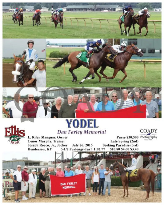 Yodel - 072615 Race 06 Elp Ellis Park