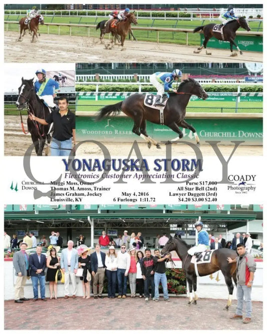 Yonaguska Storm - 050416 Race 10 Cd Churchill Downs
