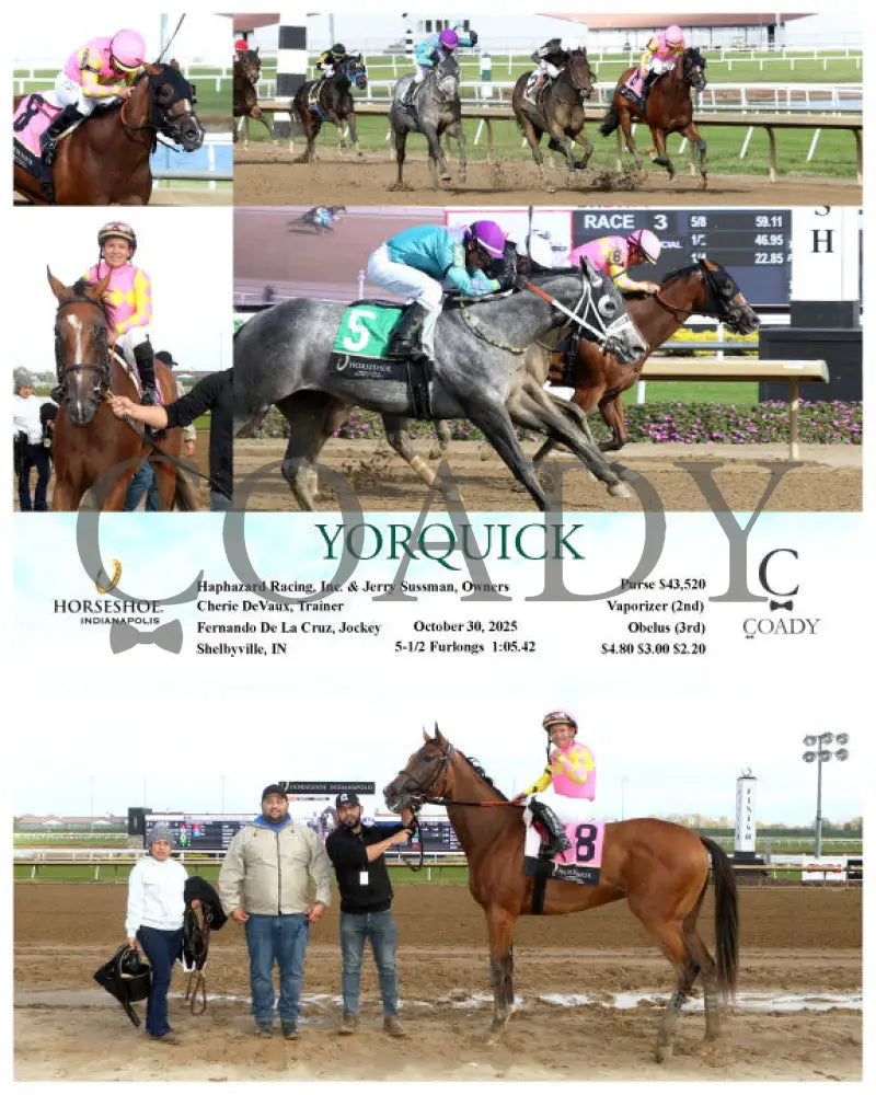 YORQUICK - 10-30-25 - R03 - IND Indiana Grand